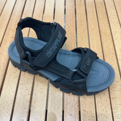 High-End Men‘s Sandals TPR Composite Bottom 2023 New Triangle Buckle Outdoor Beach Shoes Men‘s Casual Sandals