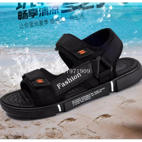 2024 beach shoes men‘s sandals casual ribbon sandals e-commerce supply spot online style
