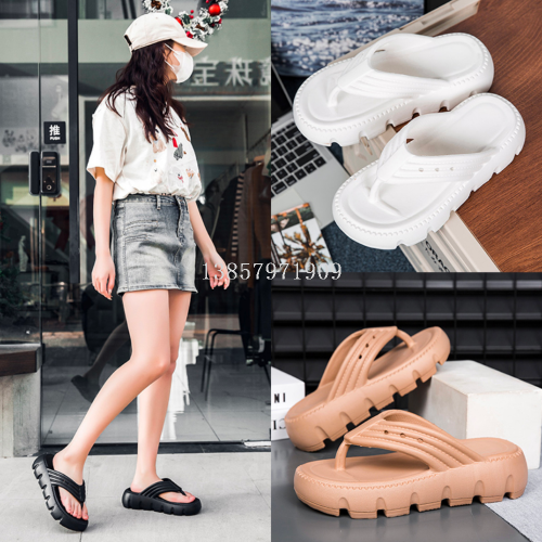 811 e-commerce style spot style combination eva slippers beach shoes sandals