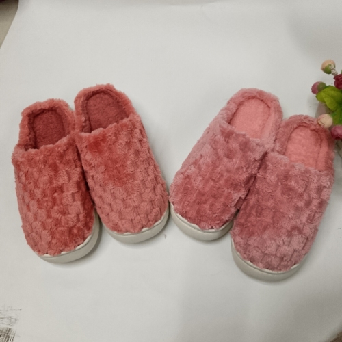 New Winter Cotton Slippers Non-Slip Wear-Resistant Home Slippers Wholesale