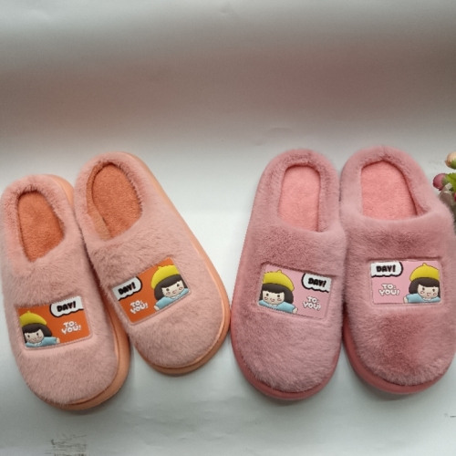 2023 new winter cotton slippers non-slip wear-resistant home slippers wholesale