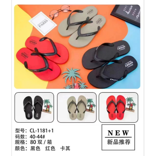 summer new men‘s flip flops fashion home men‘s sandals hot sale beach flip flops