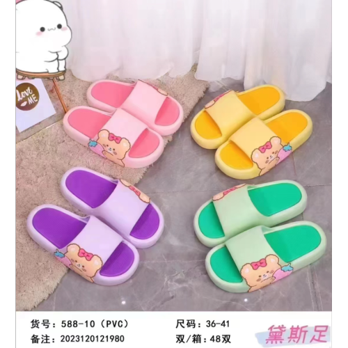 slippers women‘s summer wear 2023 new indoor home mute bath non-slip cute sandals women‘s eva soft