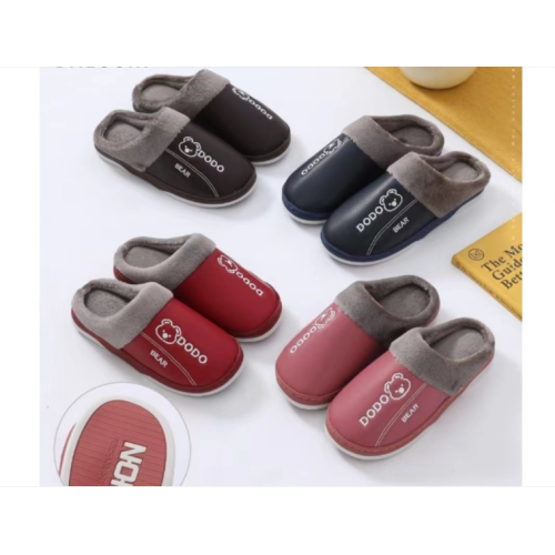 winter cotton shoes thick comfortable warm home indoor and outdoor wear children‘s slippers non-slip cotton shoes home slippers