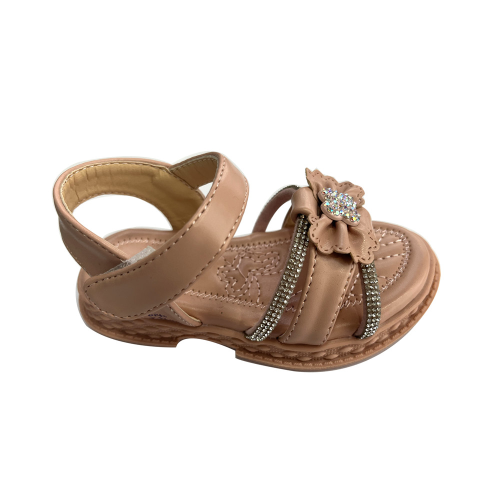 Girls‘ Summer Sandals Cute Girls‘ Bow Princess Shoes Soft Bottom Closed Toe Sandals Children‘s Shoes