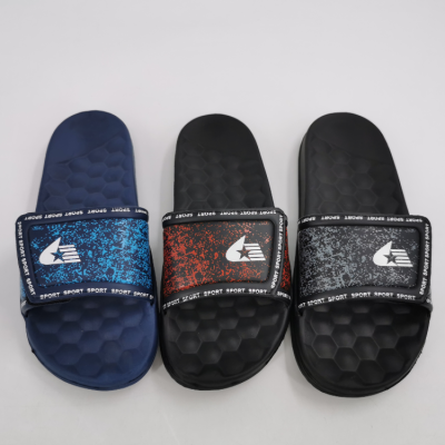Eva Nail Foam Leather Men's Slippers Female Slippers Indoor and Outdoor Sandals Beach Shoes Comfortable Transparent Soft Foreign Trade Wholesale Customization