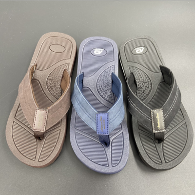 New Foreign Trade Flip Flops Beach Shoes Eva Outsole Tpr Rubber Custom Logo Wholesale Factory Direct Sales