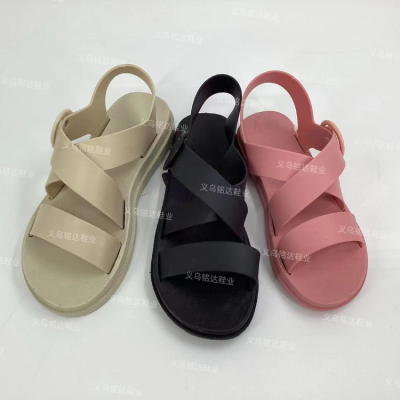 Foreign Trade New Women's Sandals Beach Shoes Wholesale Custom Best-Selling