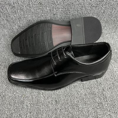 Men's British leather shoes work shoes casual
