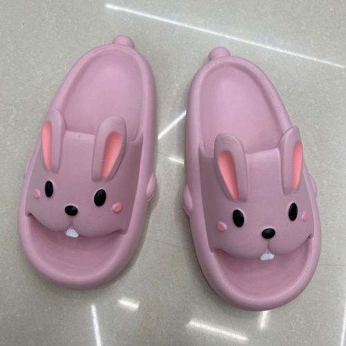 Non-Slip Wear-Resistant Breathable Eva Rubber and Plastic High Elastic Women‘s Children‘s Slippers Cartoon Cute Casual Fashion Parent-Child Slippers