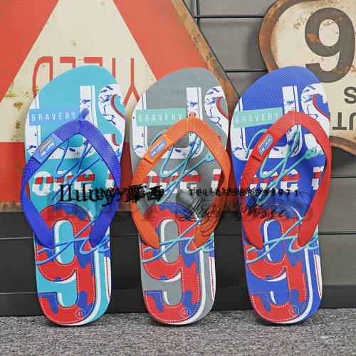 2023 spot cross-border e-commerce live popular flip-flops beach slippers flip-flops men‘s outdoor slippers sandals