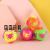 New Creative Glow Elastic Butterfly Ball 7.5cm Sound Flash Ball Squeeze and Sound Stall Night Market Hot Sale Toys