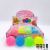 Malt Sugar Stress Relief Ball Foreign Trade Squeeze Slow Rebound Vent Ball Squeezing Toy Decompression Children's Toys Cross-Border Dull Polish Bead