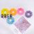 Transparent Crystal Bracelet Garland Squeezing Toy TPR Soft Rubber Donut Squeeze Pressure Reduction Toy Lala Le Toy Pendant