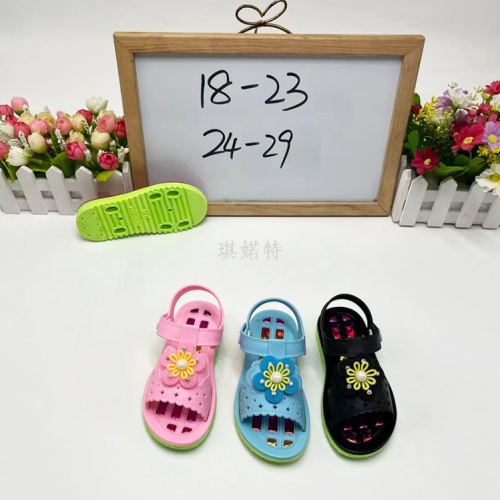 foreign trade new summer children toddler sandals soft bottom princess style girl fashion beach shoes