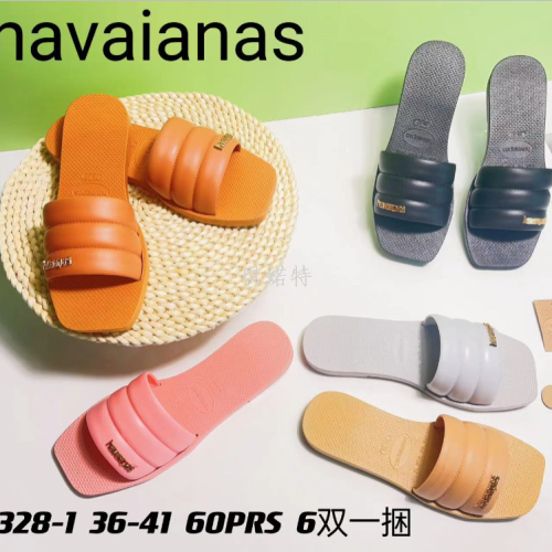 foreign trade new summer ft bottom ft heel flip-flops women‘s slippers fashion slippers pvc breathable fashion shoes