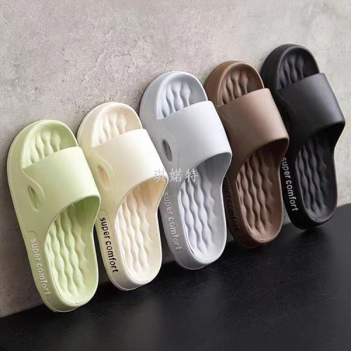foreign trade large size drooping men‘s and women‘s slippers summer outdoor wear new indoor non-stinky feet eva home sandals