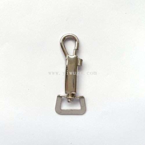 factory straight iron hook iron dog buckle key ring hook dog hook cross-border key accessories a large number of in stock
