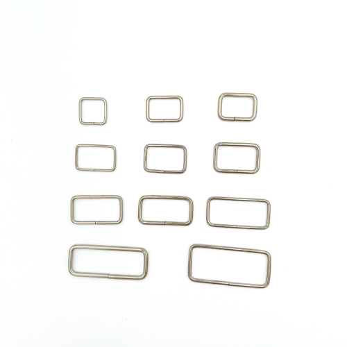 factory direct spot metal square buckle iron buckle square ring pet supplies accessories metal ring square buckle