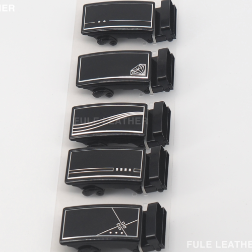 [Fule Leather Goods] 3.5 White Mark Men‘s Belt Buckle Automatic Buckle Belt Buckle Belt Buckle Buckle