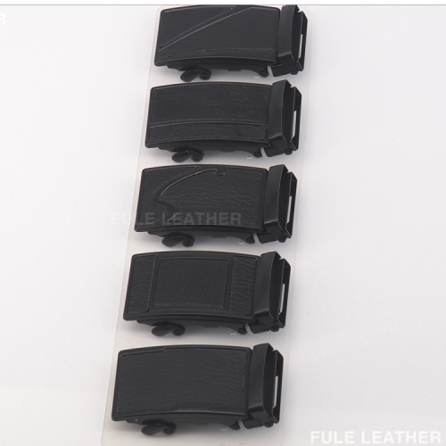[Fule leather Goods] 4.0 Litchi Pattern Patch Leather Men‘s Belt Buckle Automatic Buckle Belt Buckle Belt Buckle Buckle Buckle 