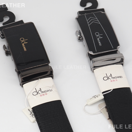 [fule leather] 4.0 men‘s belt automatic buckle belt