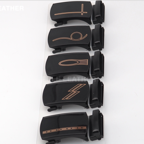 [fule leather] 4.0 men‘s belt buckle spring toothless clamp buckle head belt buckle