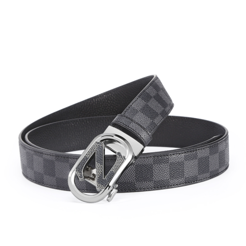 popular belt men‘s fashion artistic letters automatic buckle fashion casual belt all-match business belt factory wholesale
