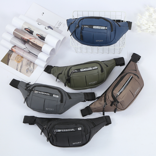 fashion casual crossbody waist bag thickened derm double stitching personal coin purse large capacity multi-purpose storage bag wholesale