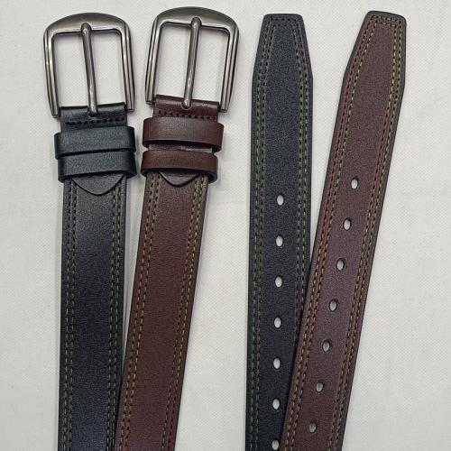 men‘s retro casual belt fashion antique clip rubber pin buckle belt clothing matching personality pant belt wholesale