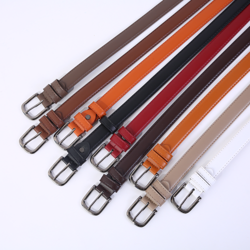 女士休闲针扣皮带 时尚百搭服装搭配细腰带 简约女式学生裤带批发