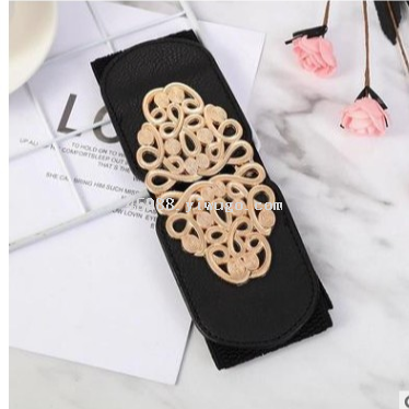 New Fashion Sweater Belt Women‘s Coat down Jacket Elastic Waist Seal Women‘s Wide Casual Stretch Korean Style Decoration