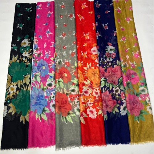 Big Flower Small Flower Print Pattern Fashion 40 Large Scarf Color and Style Diverse XC