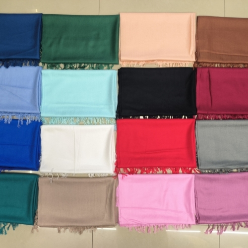acrylic scarf monochrome scarf solid color baotou scarf