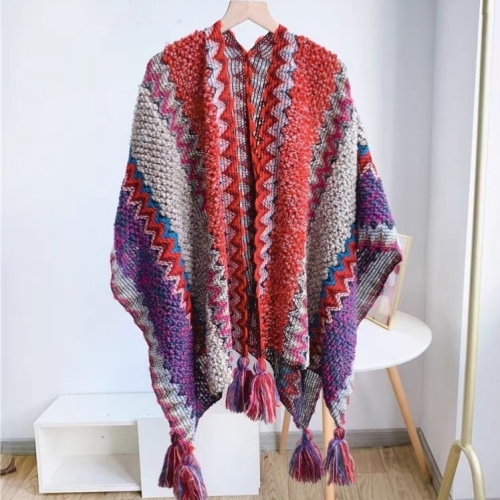 Knitwear Large Shawl Online Popular Live Hot Air-Conditioned Room warm Travel Pullover