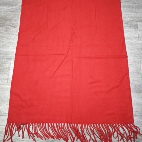 Shanghai Story Red Cashmere Scarf Annual Meeting Gift Scarf