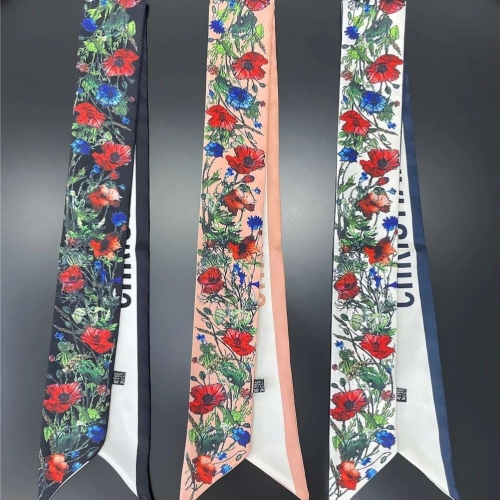 angle ribbon 100cm * 6cm hangzhou high quality twill silk scarf hair accessories