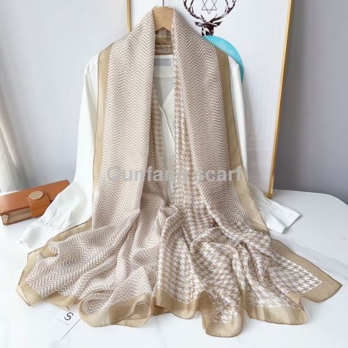 Qunfang Scarf Honor Produced Yourou Yarn Fabric Color Scarf Travel Photography Sunscreen Shawl Color Variety
