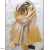 Collection Artificial Cashmere Scarf Female Winter Cute Girl Korean Style All-Matching Long Lines with Fur Ball Warm Shawl
