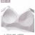 Runbeizi Fixed Cup Wireless Jelly Seamless Underwear rge Boob Size Concealing Bra