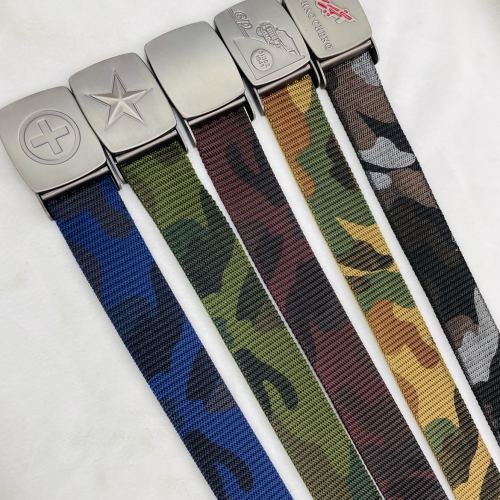 Fei Haocheng Student Military Training Unisex Pp Belt Camouflage Pattern Fashion All-Matching