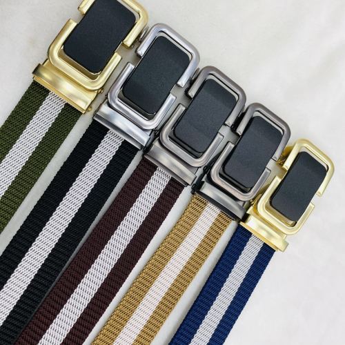 fei haocheng three-color horoscope buckle head pp color collision design belt fashion all-match unisex