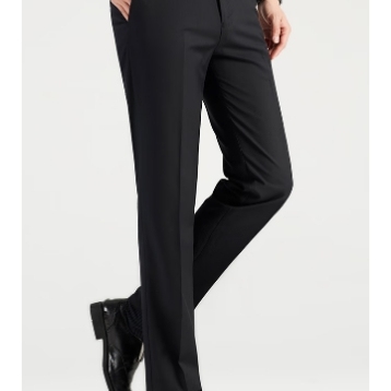Suit pants business men's casual fashion formal wear work Professional mid-waist wash-free hot suit pants
