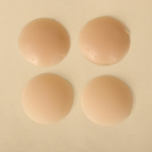 义乌厂家销售8公分固态硅胶文胸贴 防滑防走光自粘透气乳贴 大量