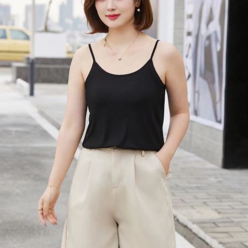 women‘s new cotton camisole versatile fashion bottoming vest