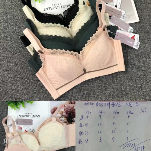 Large Factory Brand Bra Limited Sizes Special Offer Clearance Yiwu Brand Bra Inventory Clearance