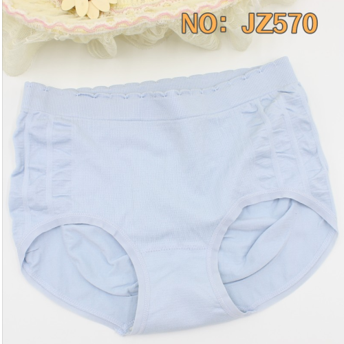 Women‘s Underwear Solid Color Fashion Underwear Mid Waist Seamless Comfortable Breathable Underwear Factory Direct Sales Jz570