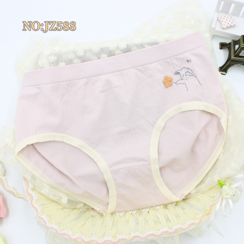 Underwear Ladies New Briefs Wholesale Seamless Comfortable Breathable Underwear Cute Fashion Factory Direct Sales Jz588