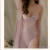 New European and American Style Sexy Underwear Noble Sexy Sling Nightdress Women's Ice Silk Pajamas Backless Homewear