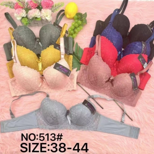 lace bra with steel ring 8 colors 38-44 hot-selling order bra factory spot supply